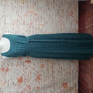 New Michael Kors Pleated Maxi Dress